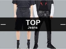 【POP服装设计网】男装牛仔裤TOP款式热搜排行榜